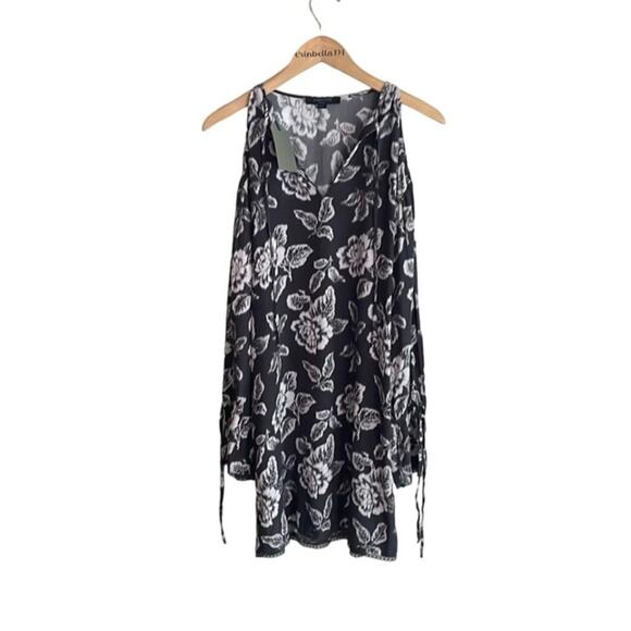 ALLSAINTS Aster Kasuri Floral Dress - Picture 2 of 16